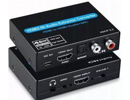 Garso keitiklis HDMI ARC į Toslink, palaiko 4K HDR, HDCP2.2