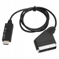 Multimedijos keitiklis SCART į HDMI su HDMI laidu