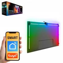 LED juosta televizoriui Spacetronik Glow Three, 55", žaidimams ir filmams