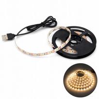 LED juostos TV foninis apšvietimas, 3 m, šiltai balta, USB, 5V