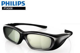 3D akiniai Philips PTA-508 juodi