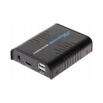 HDMI į IP keitiklis su USB prailginimo kabeliu, 100 m imtuvas