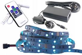 LED televizoriaus apšvietimas, RGB, su nuotolinio valdymo pultu, 49–55