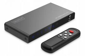 HDMI jungiklis 3 į 1, 8K, 60Hz, HDR, HDCP 2.3, su nuotolinio valdymo pultu