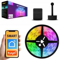 LED juostelė televizoriui 3.8 m, RGB, Tuya, Spacetronik, 55–65 colių, su garso režimu