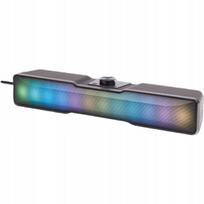 Garso kolonėlė žaidimams Battletron, 2 x 5 W, RGB LED