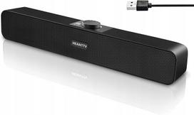 Kompiuterinė kolonėlė HEANTTV Y-10, Bluetooth 5.3, USB, juoda