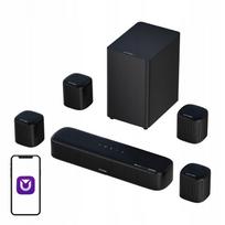 Garso kolonėlė su žemųjų dažnių garsiakalbiu Ultimea Aura A60, 7.1 namų kinui, su Dolby Atmos