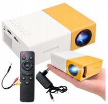 Nešiojamas mini projektorius YG300, Full HD, LED, tinka telefonui, nešiojamam kompiuteriui, planšetei