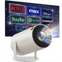 Projektorius BEEMO NEO 300, 4K, WiFi, Android TV, Full HD, su išmaniuoju garsiakalbiu