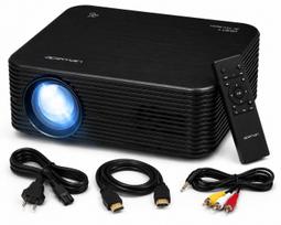 Projektorius APEMAN LC650 Full HD 1080p, 300", LED, HDMI, USB, namų kinui