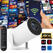 LED projektorius HY300 PRO, išmanusis, Android 13, WiFi, HD, 200 colių