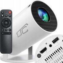 Nešiojamas 4K Full HD Android 13 projektorius su Wi-Fi ir išmaniuoju garsiakalbiu
