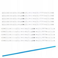 LED juostelės Philips 55PUS7504, 55PUS6814, 55PUS6754, 55PUS6704 televizoriams, su klijais