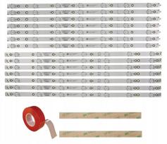 LED juostelės Philips 55PUS6561, 55PFF5701, 55PUS6501, TPT550J1-QUBN0.K televizoriams
