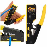 Presavimo įrankis RJ45 kištukams CAT.5E, CAT.6, CAT.6A, CAT.7
