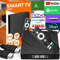 Išmanusis televizoriaus priedėlis Android 13, 4K, WiFi, Bluetooth, 3D, distancinis, HDMI laidas