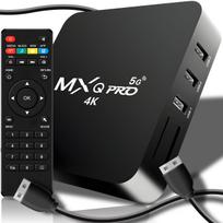 Multimedijos grotuvas MXQ Pro 4K, WiFi, Android 11.1, su nuotolinio valdymo pultu