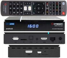 Televizoriaus priedėlis OCTAGON SPIRIT PRO MAX, 8K UHD, HDR10+, Android TV 11.0, 5G WLAN, Bluetooth