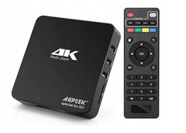 Multimedijos grotuvas AGPTEK 4K Ultra HD, HDMI/AV