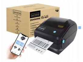 Spausdintuvas ZENWIRE TD-401, Bluetooth, Wi-Fi, USB