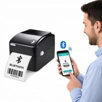 Etikečių spausdintuvas USB ir „Bluetooth“, tinkantis telefonui ir kompiuteriui