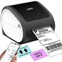 Lipdukų spausdintuvas AIMO 6XL PRO, 115 mm, 300 DPI, Bluetooth, USB, LAN