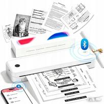Nešiojamas terminis spausdintuvas A4, Bluetooth/USB, iOS/Android, 3 psl./min