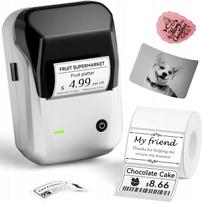 Etikečių spausdintuvas NIIMBOT B1, Bluetooth, USB, su 50 × 30 mm ritinėliu