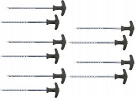 Palapinės kaiščiai Mikado Bivvy, 20 cm, 10 vnt.