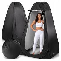 Paplūdimio palapinė persirengimui, dušui ir tualetui, savaime išsiskleidžianti