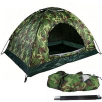 Dvivietė turistinė palapinė, camo, 3000 mm vandeniui atspari