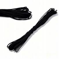 Virvė Paracord, 2 mm, 15 m, juoda, 50 kg