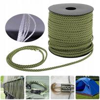 Virvė palapinėms, 4 mm, 50 m, itin tvirta paracord