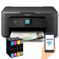 Spalvotas daugiafunkcis rašalinis spausdintuvas Epson XP su Wi-Fi ir pradiniu rašalu