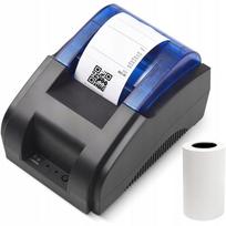 Šilumos čekinė spausdintuvė QwV, 58 mm, Bluetooth, USB, juoda, palaiko ESC/POS