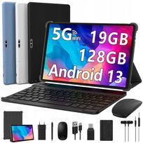 Planšetė 10.1", 19GB RAM, 128GB atmintis, Android 13, 5G WiFi, 8000mAh baterija, 1280x800 ekranas