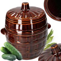 Akmens statinė, 5 l, agurkų rauginimo puodas