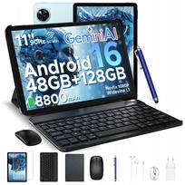 Planšetė Aorlym AP11 11" Android, 48+128GB, 8800 mAh, 13 MP, Wi-Fi, GPS, su klaviatūra