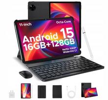 Planšetė DOOGEE U11 VIP 11", Android 15, 4+12GB RAM, 128GB, su priedais