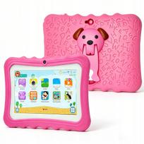 Planšetė vaikams 7" su edukaciniais žaidimais, Android, 2/32GB, rožinė