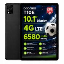 Planšetinis kompiuteris DOOGEE T10E 10,1", 9GB/128GB, 6580 mAh, 4G LTE, WiFi, GPS, palaiko 1 TB SIM kortelę