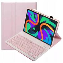 Klaviatūra su Bluetooth ir dėklas Lenovo Tab M11 K11 K11E 11" TB330FU, rožinis