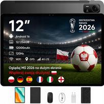 Planšetė Pockam P12PRO 12" 12/256GB, 12000mAh, 120Hz, WiFi, GPS, 4G LTE, Android