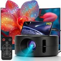 Nešiojamas namų kino projektorius, tinkantis išmaniesiems telefonams