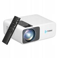 Projektorius 1080p Full HD su Android, WiFi, Bluetooth, 300" ekrano atspindys