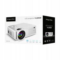 Projektoriaus Kruger&Matz V-LED20 nuotolinio valdymo pultas, Full HD, LED, kolonėlė, dėklas