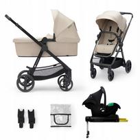 Vežimėlis Kinderkraft 4in1 su Newly sėdyne ir Minkpro baze