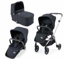 Vežimėlis 2 viename Recaro Sadena su lopšiu, Prime Mat Black