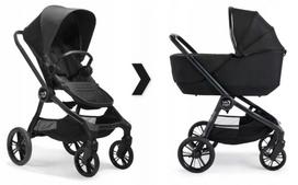 Vežimėlis Baby Jogger City Sights 2in1, su lopšiu, juodas, iki 22 kg